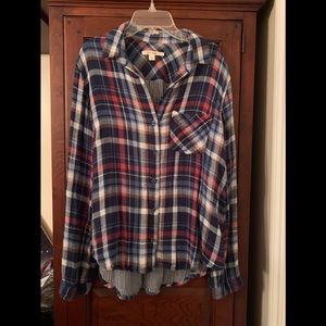 Cute plaid button up shirt